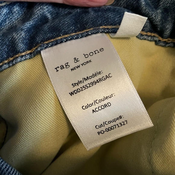 Rag & Bone Charlie Ankle-Length Barrel Jeans - Accord - Picture 5 of 7